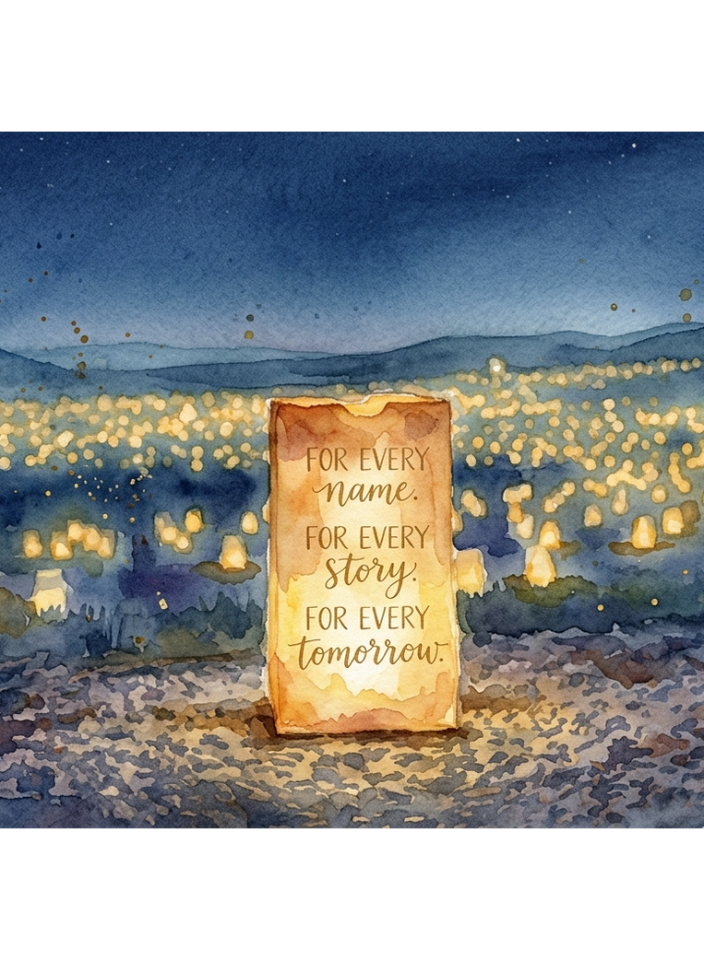 Luminaria In Support Of Light Up the Globe - American Cancer Society