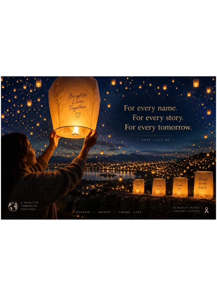 Luminaria In Honor Of Cancer fighters - American Cancer Society